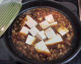 本格派！！「鍋焼き麻辣豆腐」作り方9写真