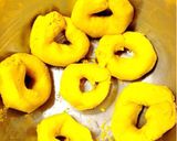 お砂糖なし！南瓜と玄米粉の塩味ドーナツ作り方3写真