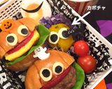 簡単♪Halloweenサンドイッチ弁当作り方9写真