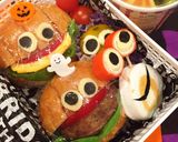 簡単♪Halloweenサンドイッチ弁当作り方10写真