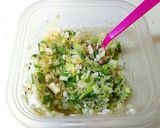 豚しゃぶのネギ塩いなり寿司作り方1写真