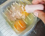 すりおろし魚肉ソーセージ入り！卵焼き⭐作り方2写真