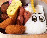 キャラ弁 ムーミン作り方1写真