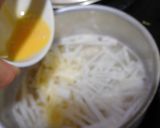 かきたま汁(大根・ワカメ)作り方2写真