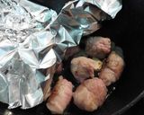豚バラ肉の薄切りＤＥ味噌角煮作り方2写真