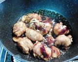 豚バラ肉の薄切りＤＥ味噌角煮作り方3写真