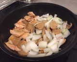 鮭と野菜のクリームチーズ煮作り方3写真