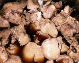 備忘録☆鶏レバー甘辛煮作り方2写真