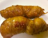 鶏もも肉ロール作り方3写真