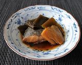 美味！サワラと角切り昆布の炊き合わせ作り方4写真