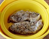 レンジで簡単♪豚肩ロースの赤ワインソース作り方4写真