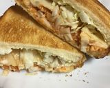 満腹キムタマチーズトースト作り方6写真