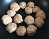 おからの煮物リメイク！ 照り焼きつくね作り方3写真