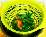 いんげん豆と人参の胡麻和え作り方1写真