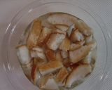 中華風（２）鶏だんごのスープ。作り方1写真