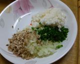 とろろ芋入り☆椎茸の肉詰め作り方2写真
