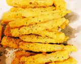 やみつき!衣も美味しいフライドれんこん☆作り方7写真