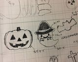 簡単ハロウィンデコ弁☆カボチャおばけ達作り方1写真