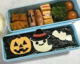 簡単ハロウィンデコ弁☆カボチャおばけ達作り方5写真