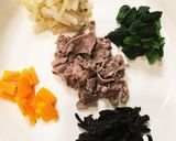 栄養たっぷり＊ビビンバ丼 ＊離乳食完了期作り方1写真