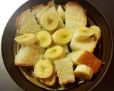 簡単栄養満点豆乳バナナパンプディング作り方3写真