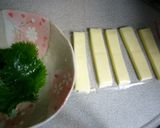 チーズがとろりん♪青じその鶏ハム春巻き作り方2写真