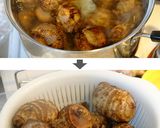 煮物風☆里芋の旨味噌そぼろ絡め！作り方1写真