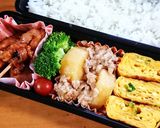 しっとり甘いネギ入り卵焼き～お弁当に♪作り方2写真