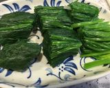 妊婦さんにも！ほうれん草の和風パスタ作り方1写真