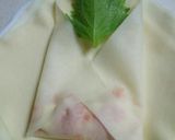 超ズボラ☆鳥挽き肉de揚げない春巻風☆作り方4写真