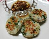 材料3つで超簡単!はんぺん梅しそお焼き作り方4写真