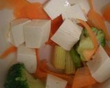 Asian☆TofuVeggieパスタ☆作り方1写真