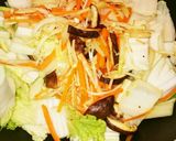 牛肉と白菜のオイスターソース味噌炒め♪作り方5写真