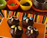コカ･コーラで可愛いフクロウカップケーキ作り方6写真