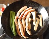 通販の冷凍カニのむき身でバター焼き作り方4写真