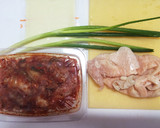 簡単 とり皮キムチーズ焼き作り方1写真