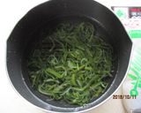 茎ワカメとエリンギのキンピラ♪作り方1写真