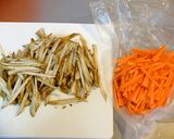 栄養たっぷり☆根菜の胡麻酢和え!作り方2写真