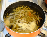 栄養たっぷり☆根菜の胡麻酢和え！作り方4写真
