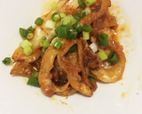 簡単 とり皮キムチーズ焼き作り方11写真