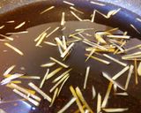 サンマのはちみつ生姜煮。作り方4写真