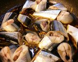 サンマのはちみつ生姜煮。作り方6写真