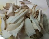 エリンギとツナのスープスパ作り方1写真