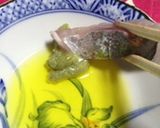 刺身にはアマニ油！作り方2写真