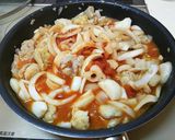 鶏肉と玉ねぎとレンコンのトマト煮込み作り方4写真