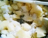 りんごとマロンのココアカップケーキ作り方1写真
