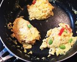 お弁当に！カニ玉風卵焼き作り方3写真