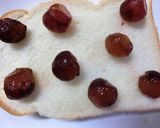 チアレモンon巨峰チーズトースト作り方4写真