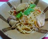 柿とトマトのスパゲティー☆作り方4写真