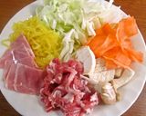 ごま味噌塩麹豆乳鍋作り方1写真